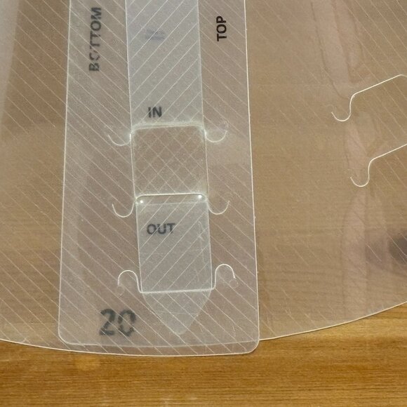 Covetrus Elizabethan collar clear, 20cm Pet Cat Dog recovery cone collar - Picture 7 of 7